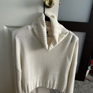 Cream cropped sweater